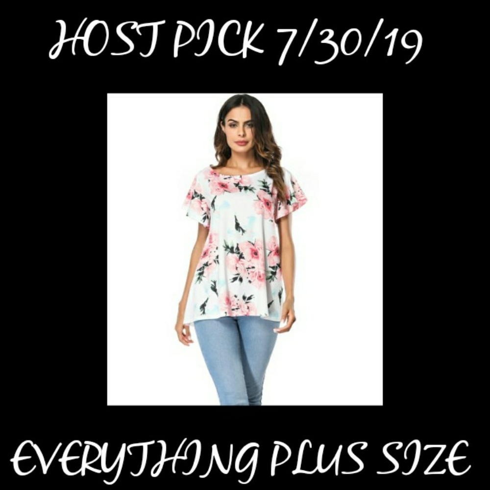 ONLY 3 LEFT!!! - Floral Pattern Top